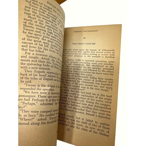Tarzan Book Set Tarzan The Untamed and Tarzan Triumphant Edgar Rice Burroughs - Picture 11 of 12